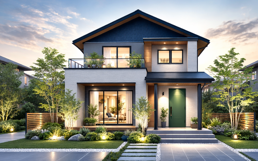 Modern home interior showcasing comfortable living space